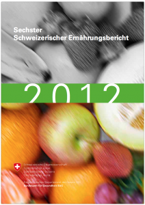 Schweizer Ernährungsbericht